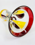 KARL PALDA LARGE RUBY GOLD VASE