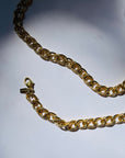 1980s MONET FANCY LINKS CHAIN NECKLACE