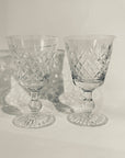 ANTIQUE STUART CRYSTAL GLASSES