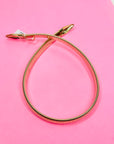 1980s OMEGA MESH SERPENT NECKLACE