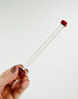 1950s HAND MADE MURANO GLASS SQUARE SWIZZLE STICK