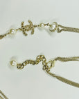 2016 CHANEL CC LOGO MULTISTRANDS COSTUME PEARL NECKLACE
