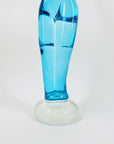 BLUE MURANO DANCING LADY SCULPTURE
