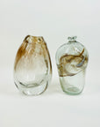1980s AUSTRALIAN MOUTH BLOWN ART GLASS VASE