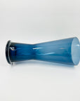 1980s ORREFORS BLUEMARINE GLASS VASE