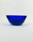 1950s COBALT BLUE MURANO SOMMERSO GLASS BOWL