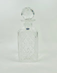 1950s STUART DIAMOND CUT CRYSTAL SCOTCH/WHISKEY DECANTER