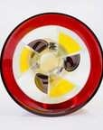 KARL PALDA LARGE RUBY GOLD VASE