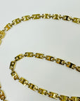 1950s GIVENCY FANCY LINKS CHAIN NECKLACE