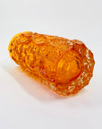 WHITEFRIARS ORANGE BARK GLASS VASE