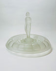 ART DECO GLASS FLOAT BOWL