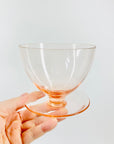 PINK DESSERT COUPE SET