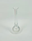 1960s ORREFORS CLEAR GLASS BOTTLE VASE