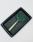 ANTIQUE JADE MINI HAND MIRROR