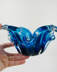 JAPANESE BLUE OMBRE PINCHED BOWL