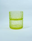 MIDCENTURY FINNISH URANIUM GLASS JESPERI BOWL BY ERKKITAPIO SIIROINEN FOR RIIHIMAEN LASI