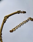1980s CHRISTIAN DIOR T-BAR LINKS NECKLACE