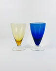 MIDCENTURYY HARLEQUIN WINE/COCKTAIL GLASSES