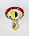 KARL PALDA LARGE RUBY GOLD VASE