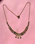 FANCY DIAMANTE PENDANT NECKLACE