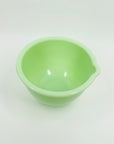 ANTIQUE AMERICAN GREEN JADEITE MILK URANIUM GLASS MIXING BOWL