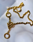 1990s CELINE CABLE LINKS TOGGLE BELT/NECKLACE