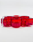MIDCENTURY FINNISH GLASS EMMA MALJAKKO VASE BY HELENA TYNELL FOR RIIHIMAEN LASI