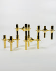60s STOFF NAGEL BRUTALIST CANDLE HOLDER (67 BRASS)