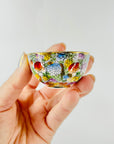 ANTIQUE CHINESE ZODIAC PORCELAIN MINI BOWL