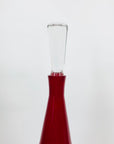 RUBY GLASS DECANTER