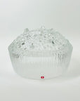 1970s IITTALA ULTIMA THULE ICE GLASS BOWL