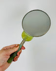 ANTIQUE JADE HAND MIRROR