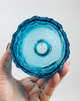 GEOFFREY BAXTER BARK GLASS CANDLE HOLDER
