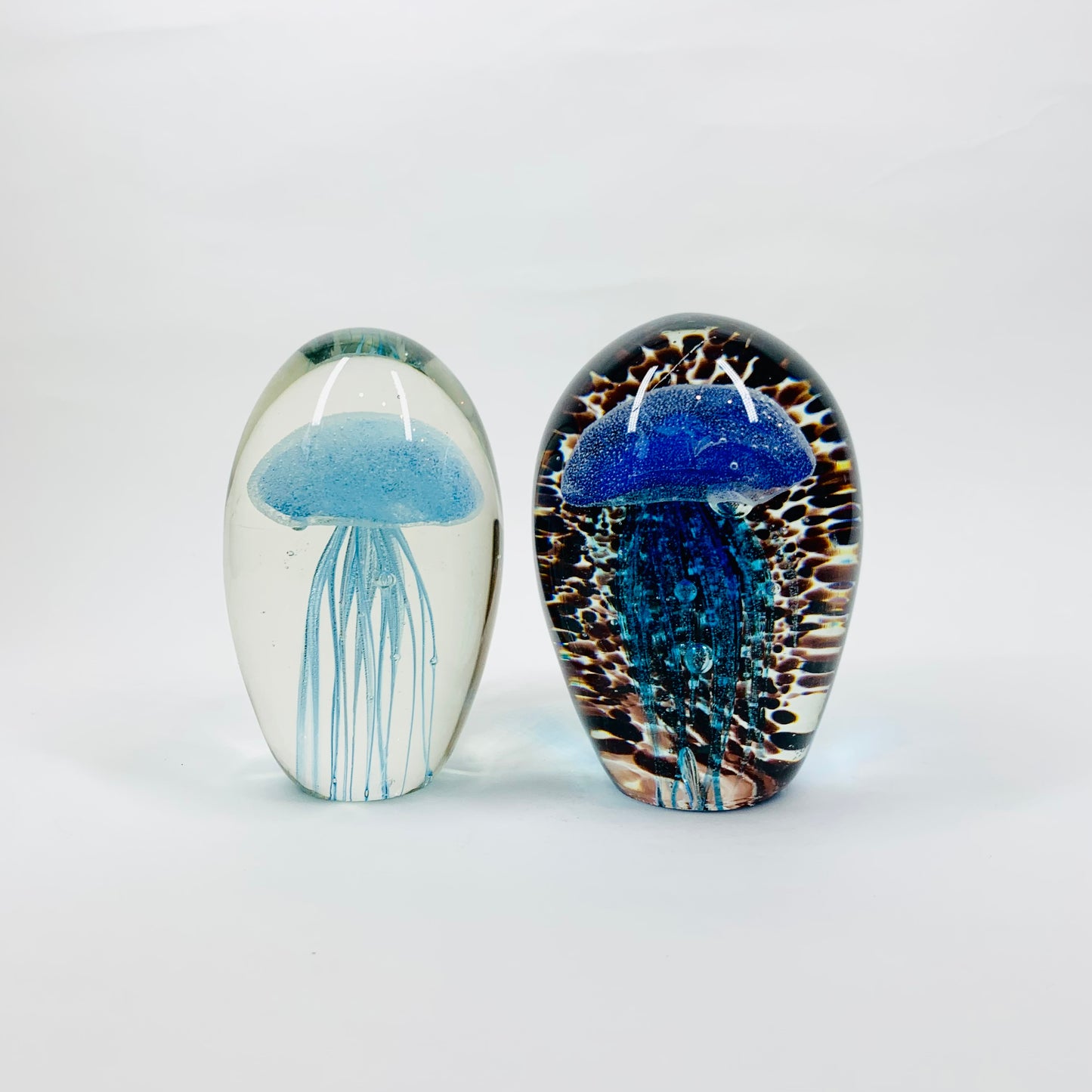 BLUE JELLYFISH PAPERWEIGHT