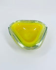1950s LEMON OPALESCENT GLASS BOWL/ASHTRAY