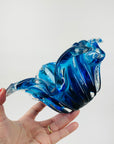 JAPANESE BLUE OMBRE PINCHED BOWL