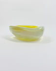 1950s LEMON OPALESCENT GLASS BOWL/ASHTRAY