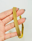 1950s OMEGA MESH COLLAR NECKLACE