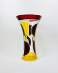 KARL PALDA LARGE RUBY GOLD VASE