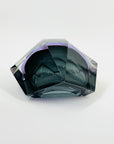 1960s PINK PURPLE GREY SOMMERSO DIAMOND FACETED GLASS BOWL