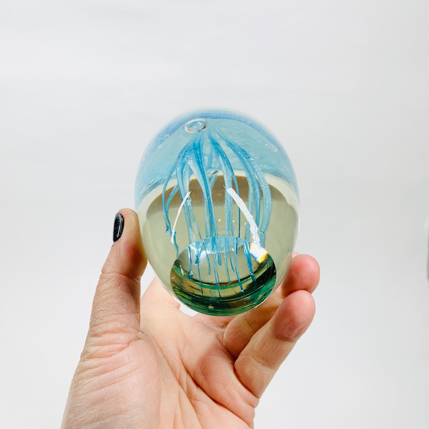 BLUE JELLYFISH PAPERWEIGHT