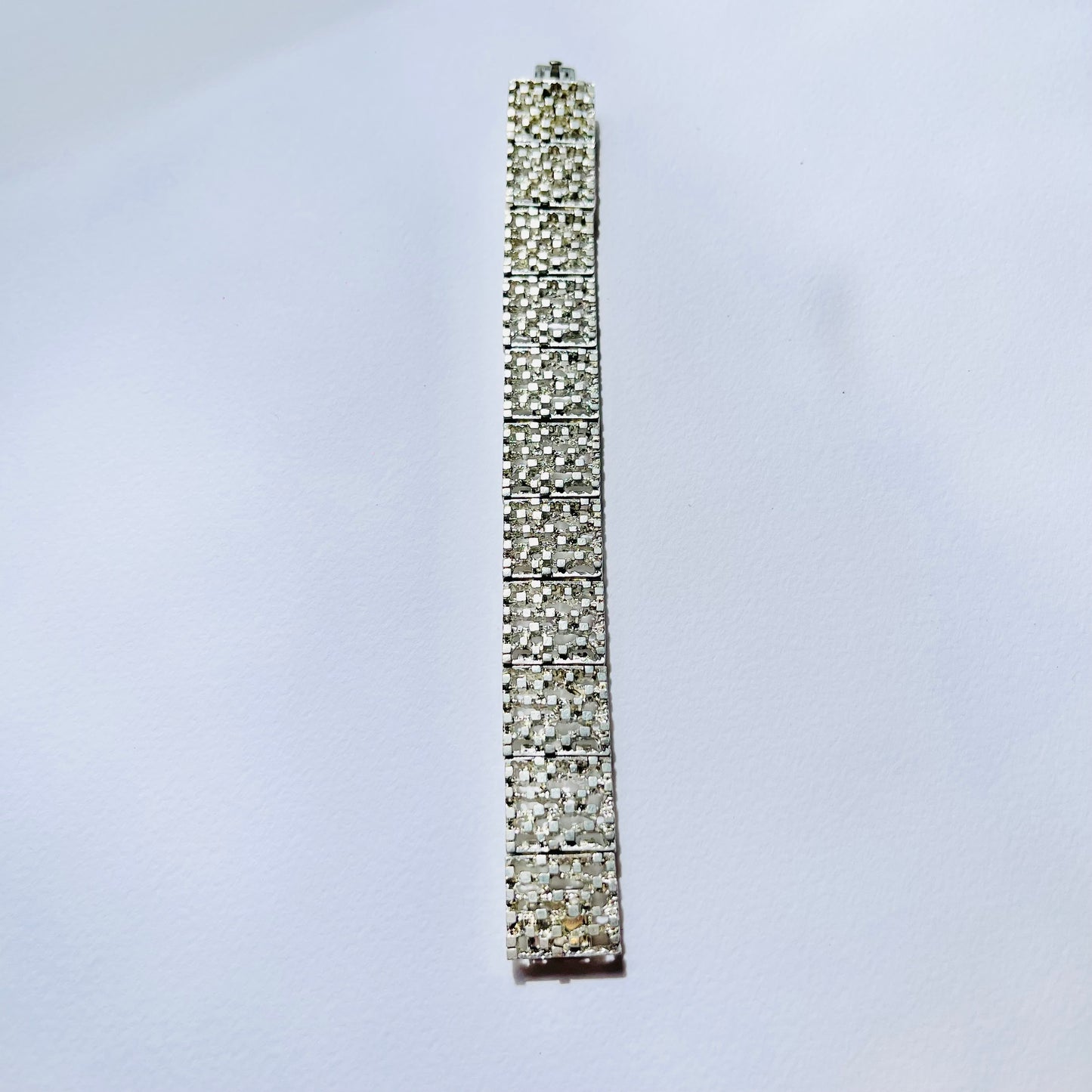 1960s MODERNIST BRUTALIST PUZZLE BRACELET