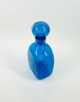 1970s BLENKO KINGFISHER BLUE GLASS DECANTER
