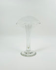 ANTIQUE VICTORIAN ETCHED GLASS JACK IN THE PULPIT VASE