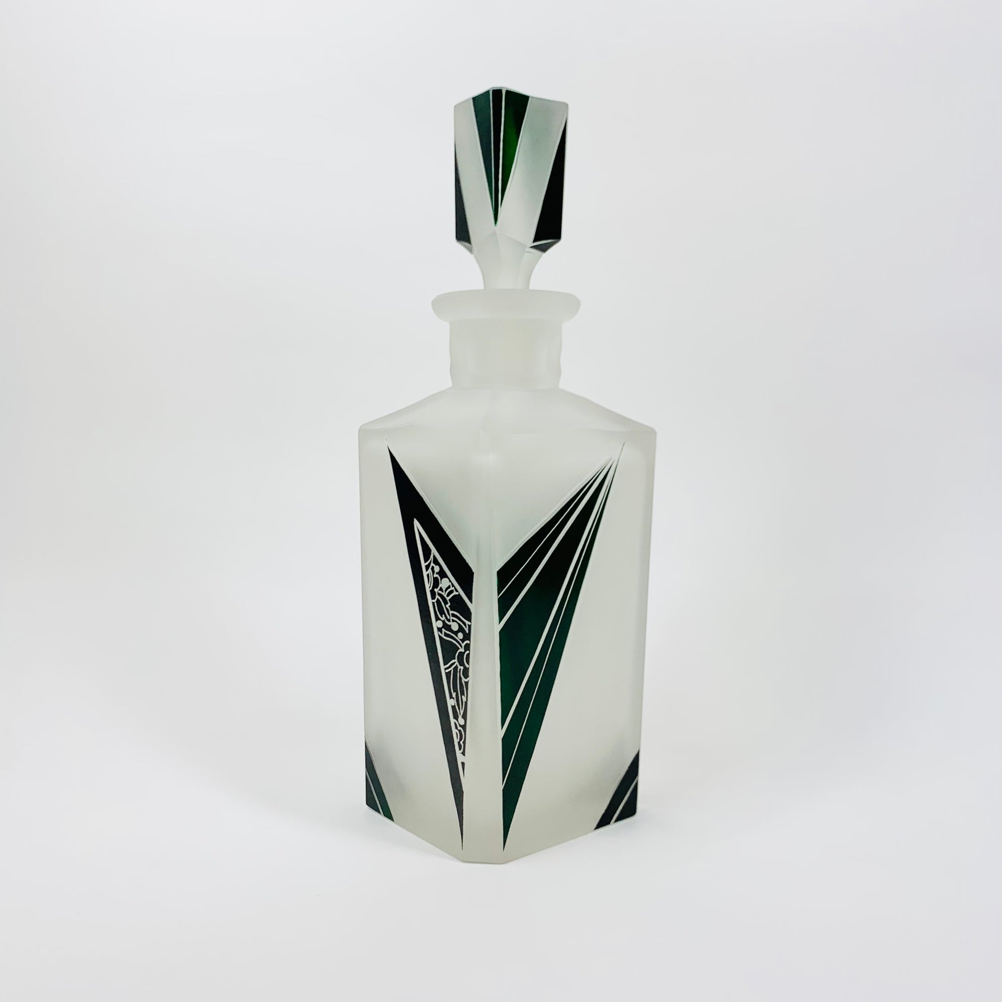 KARL PALDA GREEN BLACK DECANTER SET