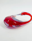 1950s MURANO RUBY RED NEODYMIUM GLASS BIRD PAPERWEIGHT/SCULPTURE