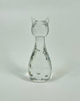 VINTAGE CUT CRYSTAL CAT
