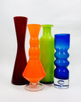 1960s SWEDISH ASEDA SOMMERSO GLASS VASE BY BO BORGSTROM