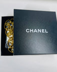 1990s CHANEL MATELASSE GOLD PLATED LOGO BELT