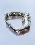 1960s MODERNIST BRUTALIST PUZZLE BRACELET